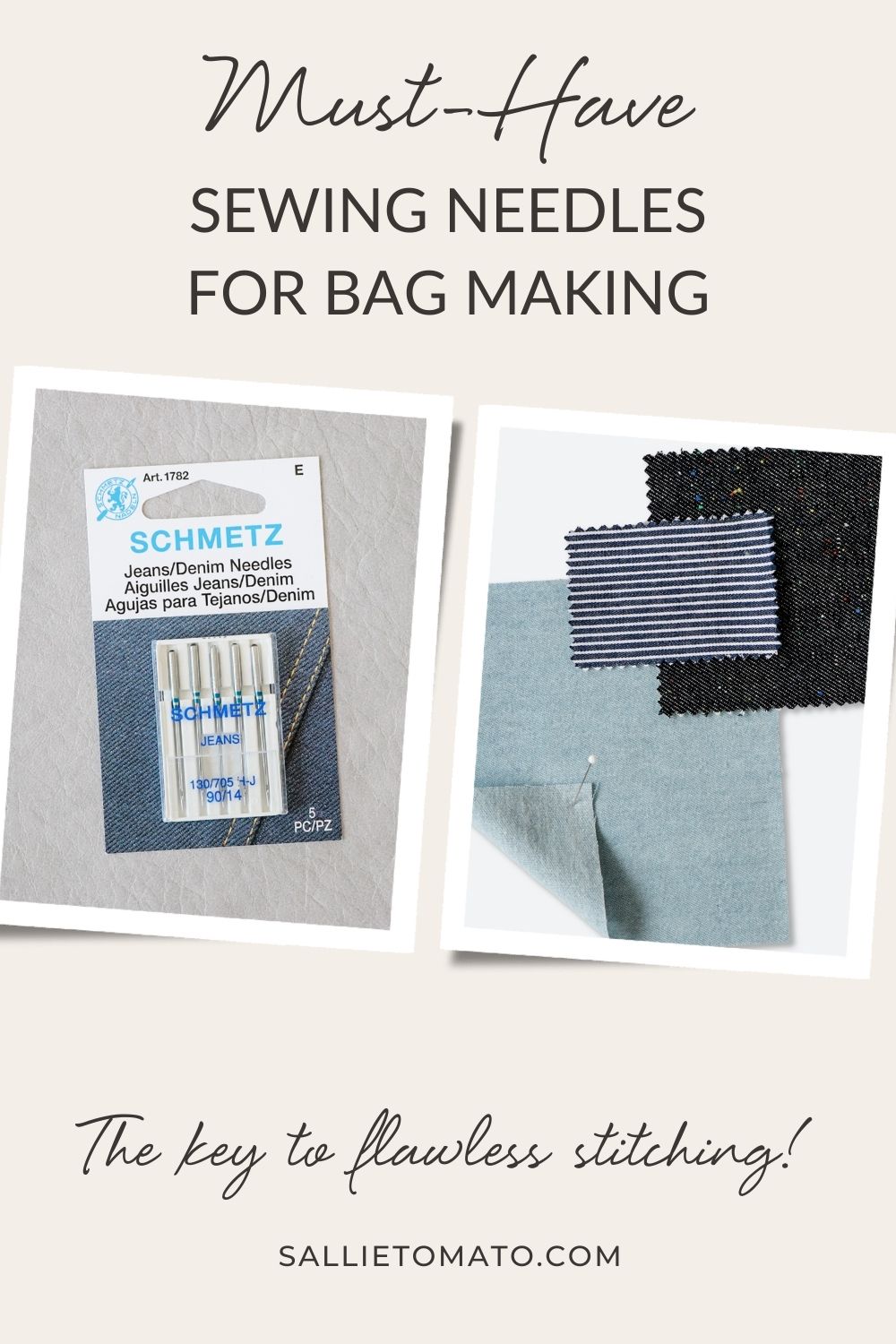 Everything you need to know about needles for your sewing machine – Sew  Simple Bags