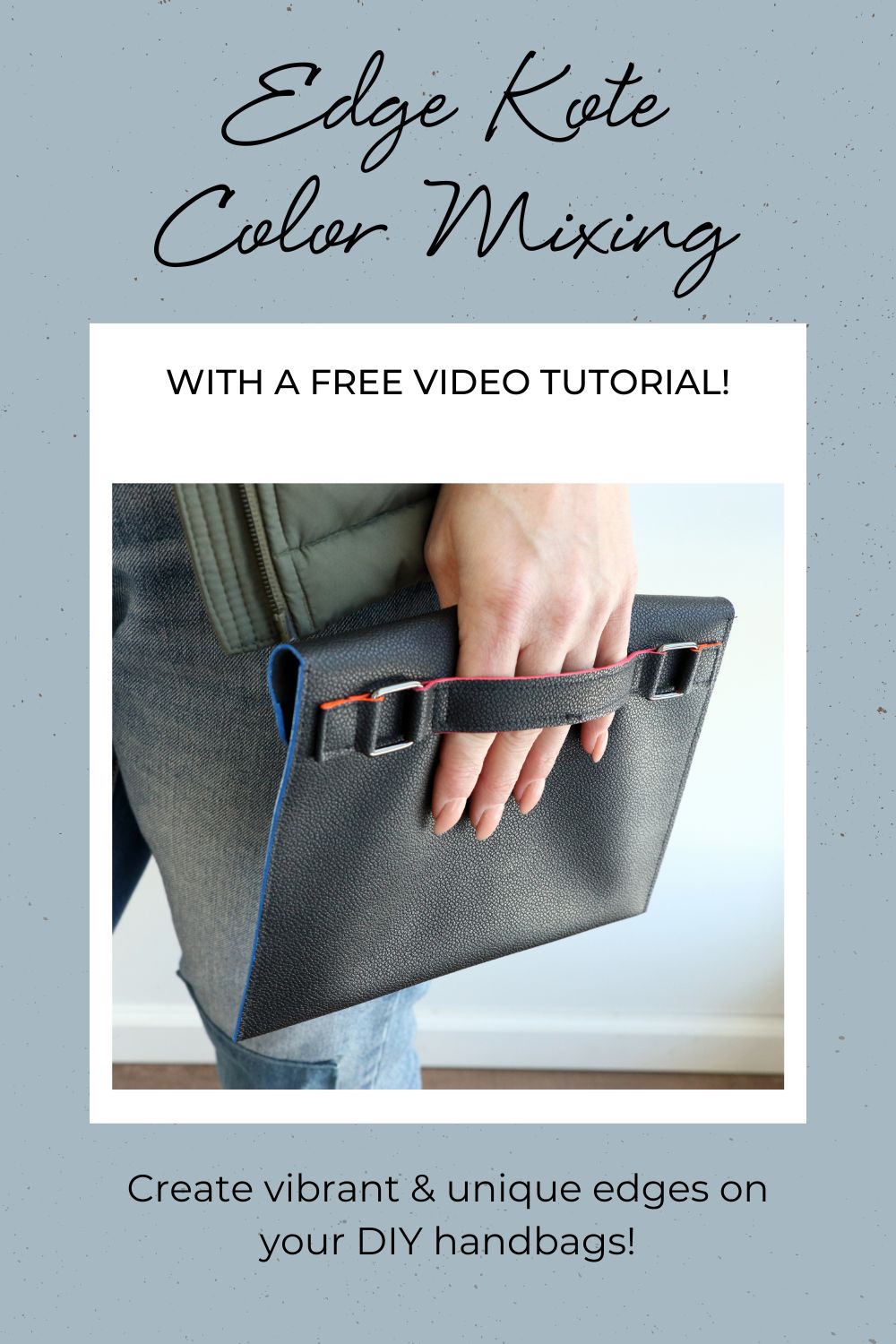 Mixing and Applying Edge Kote Colors Sallie Tomato