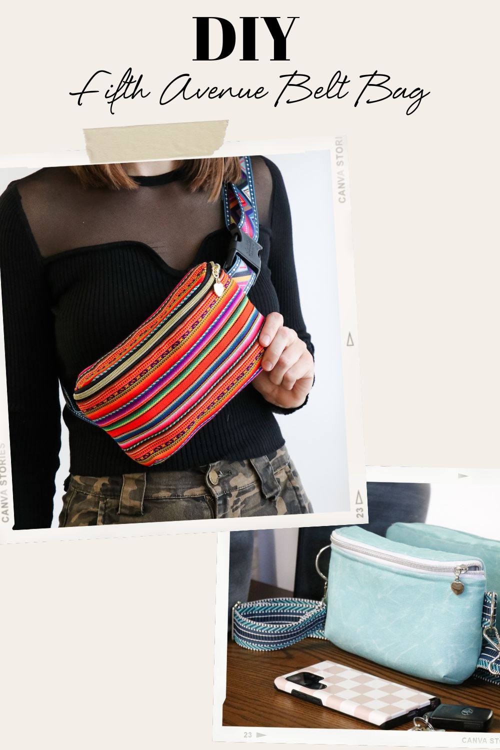 New Pattern Release: Fifth Avenue  Simple Sling Bag – Sallie Tomato