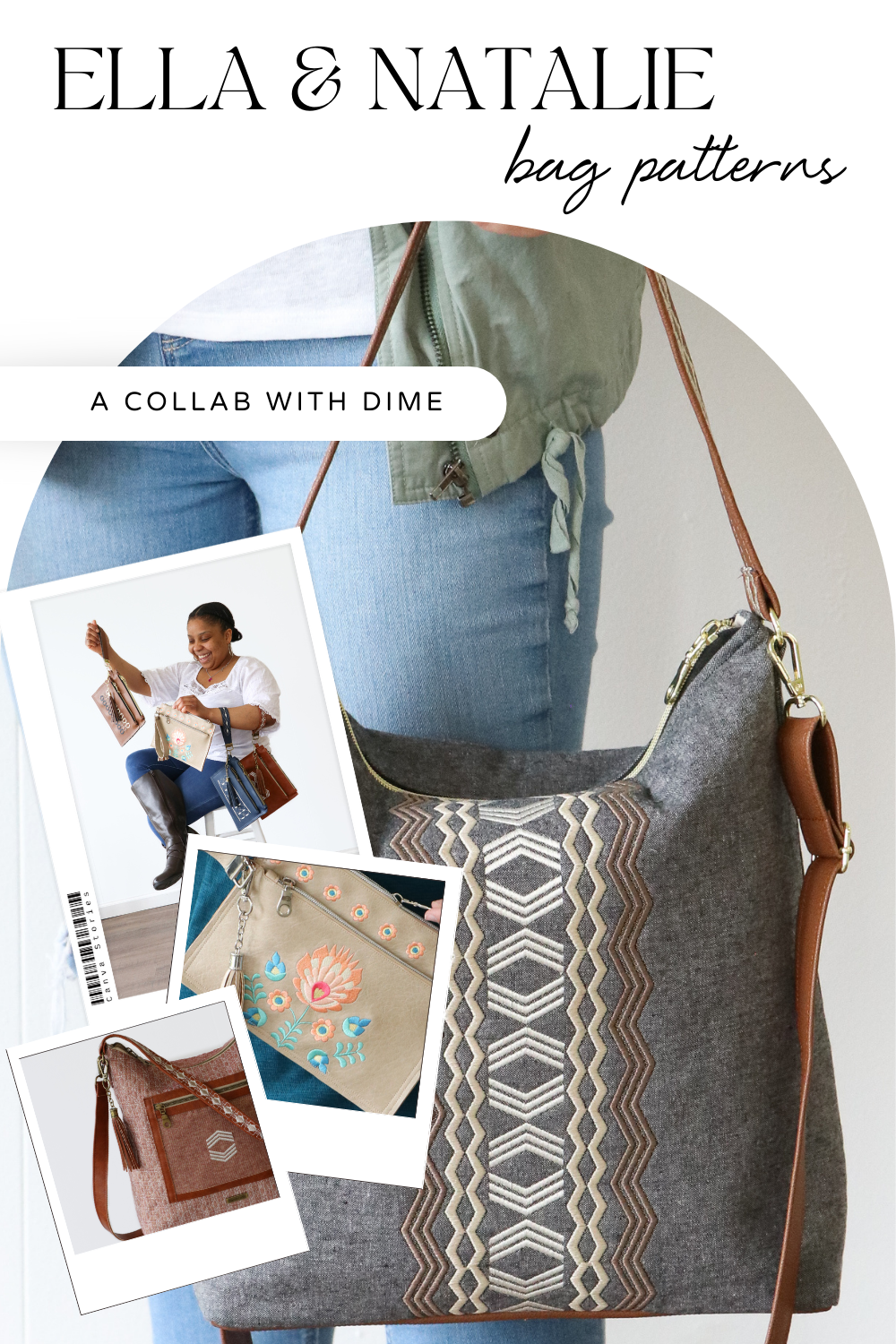 Ella & Natalie Patterns | A Collaboration with DIME – Sallie Tomato