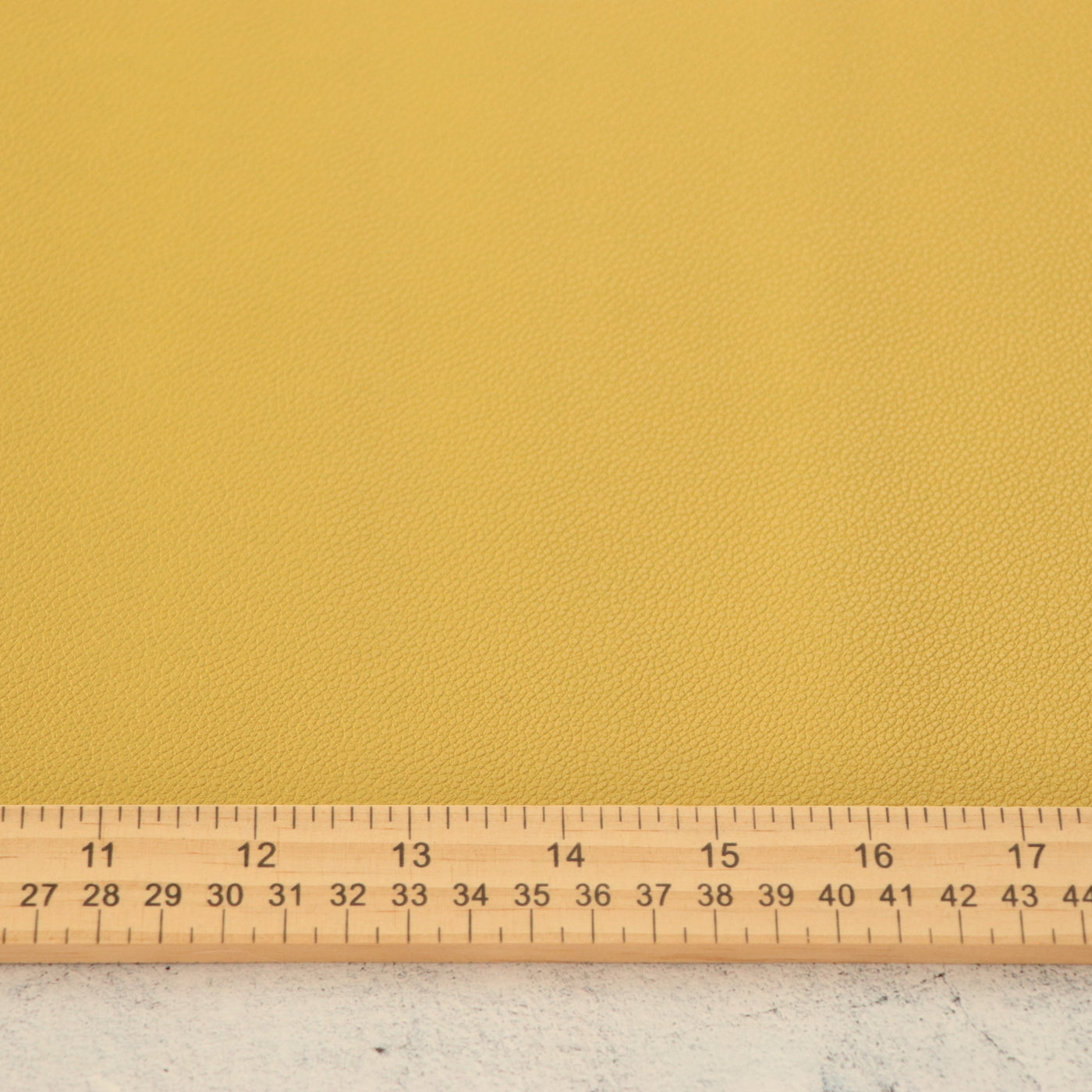 Mustard Pebble Faux Leather