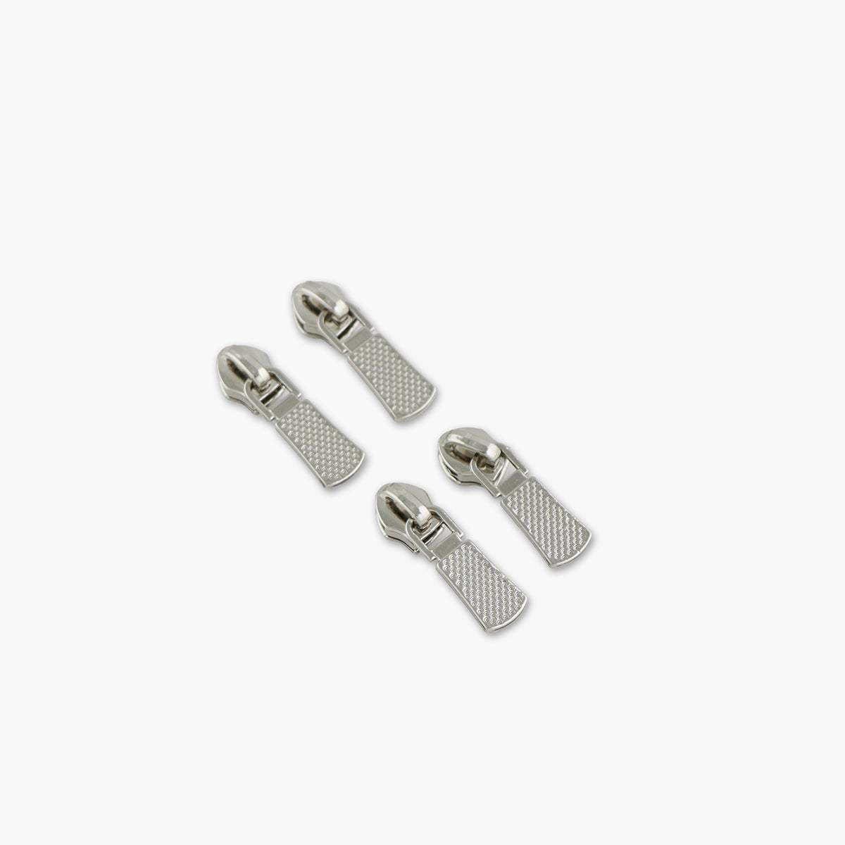 Four #5 Textured Zipper Pulls Rose Gold Four #5 Textured Zipper Pulls Rose Gold