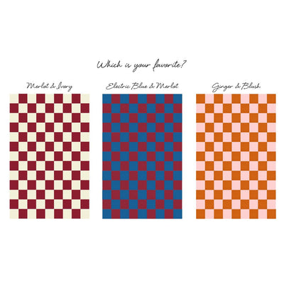 Free! Checkerboard Throw Blanket Instant Download