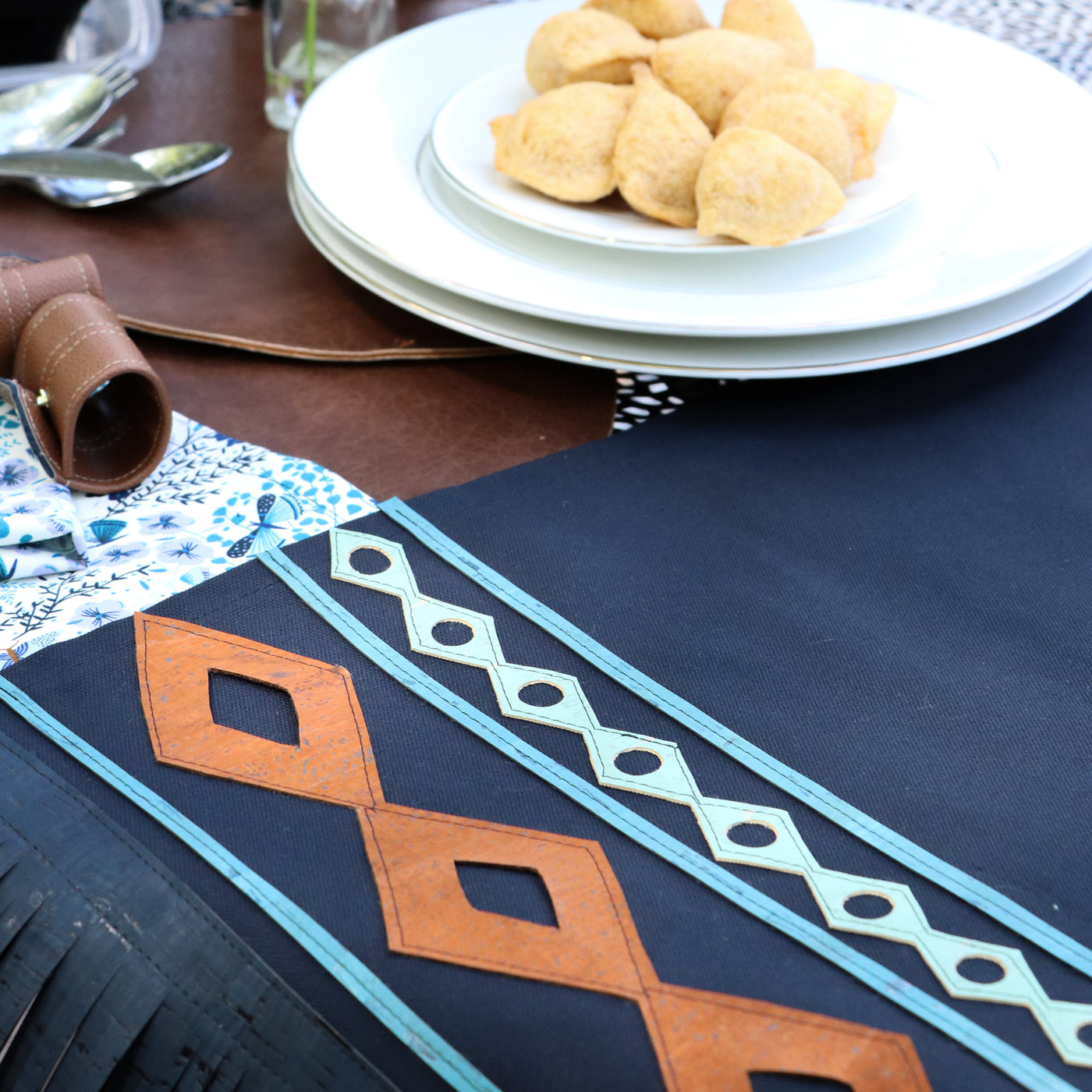 Free! Fringed Table Runner Instant Download