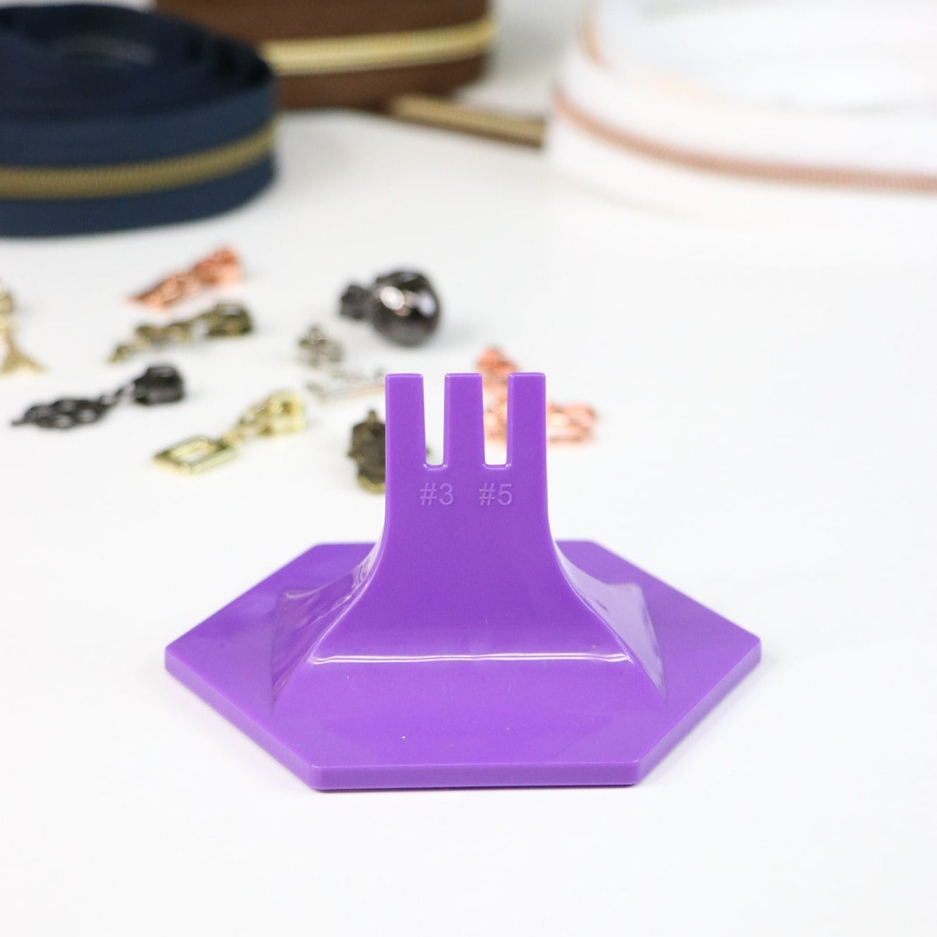 The Gypsy Quilter Zipper Jig Purple The Gypsy Quilter Zipper Jig Purple