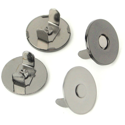 Two 1/2" Thin Extra Strong Magnetic Snaps