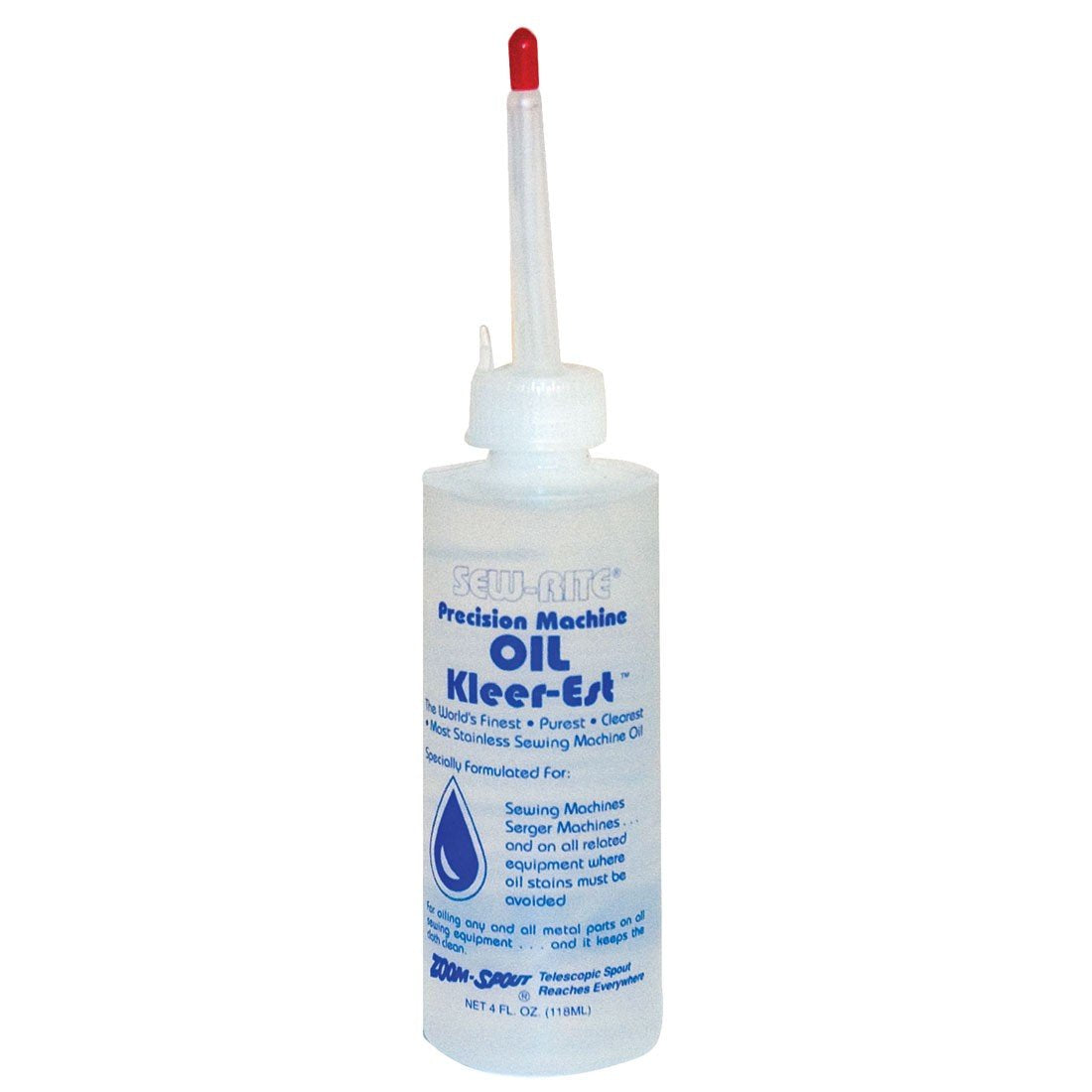 Zoom Spout Clear Oil 4 oz Zoom Spout Clear Oil 4 oz