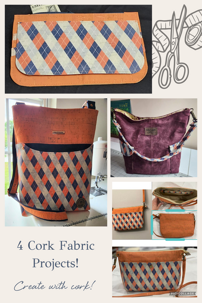 4 Cork Fabric Projects!