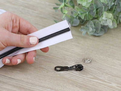 Video: How to Add a Zipper Pull onto Raw Zipper Tape