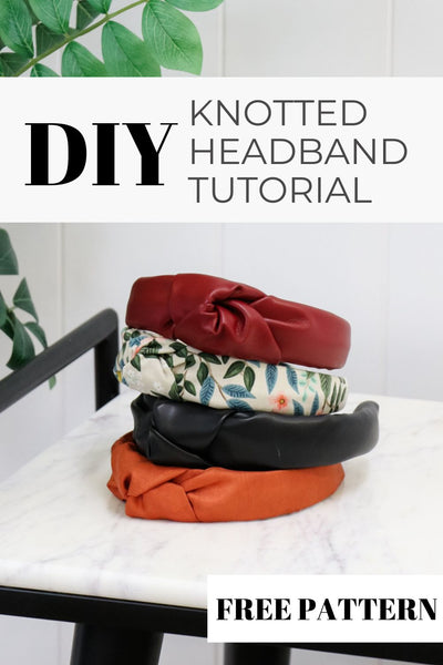 DIY Knotted Headband Tutorial