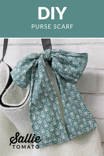 Easy Purse Scarf Tutorial - Free Pattern!