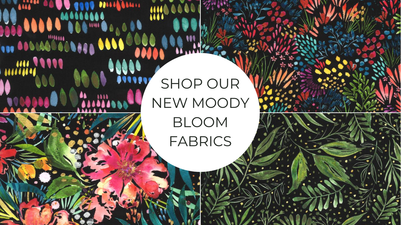 Introducing New Fabrics: Moody Bloom for Moda