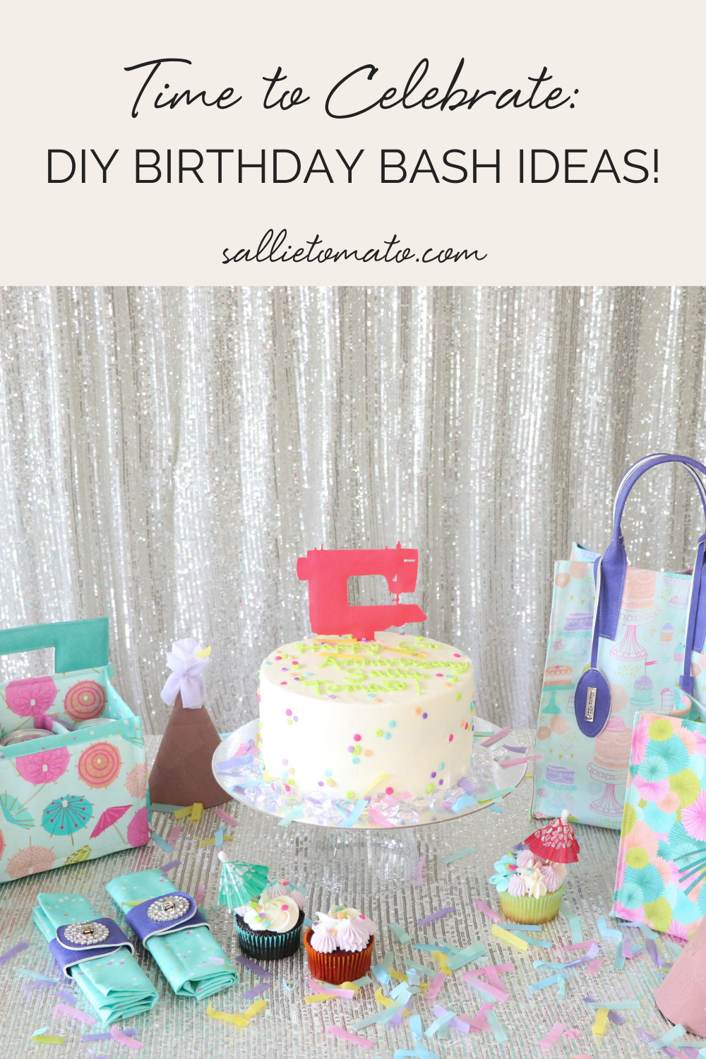 Birthday Bash Project Ideas featuring Sequins, Cork & Faux Leather!