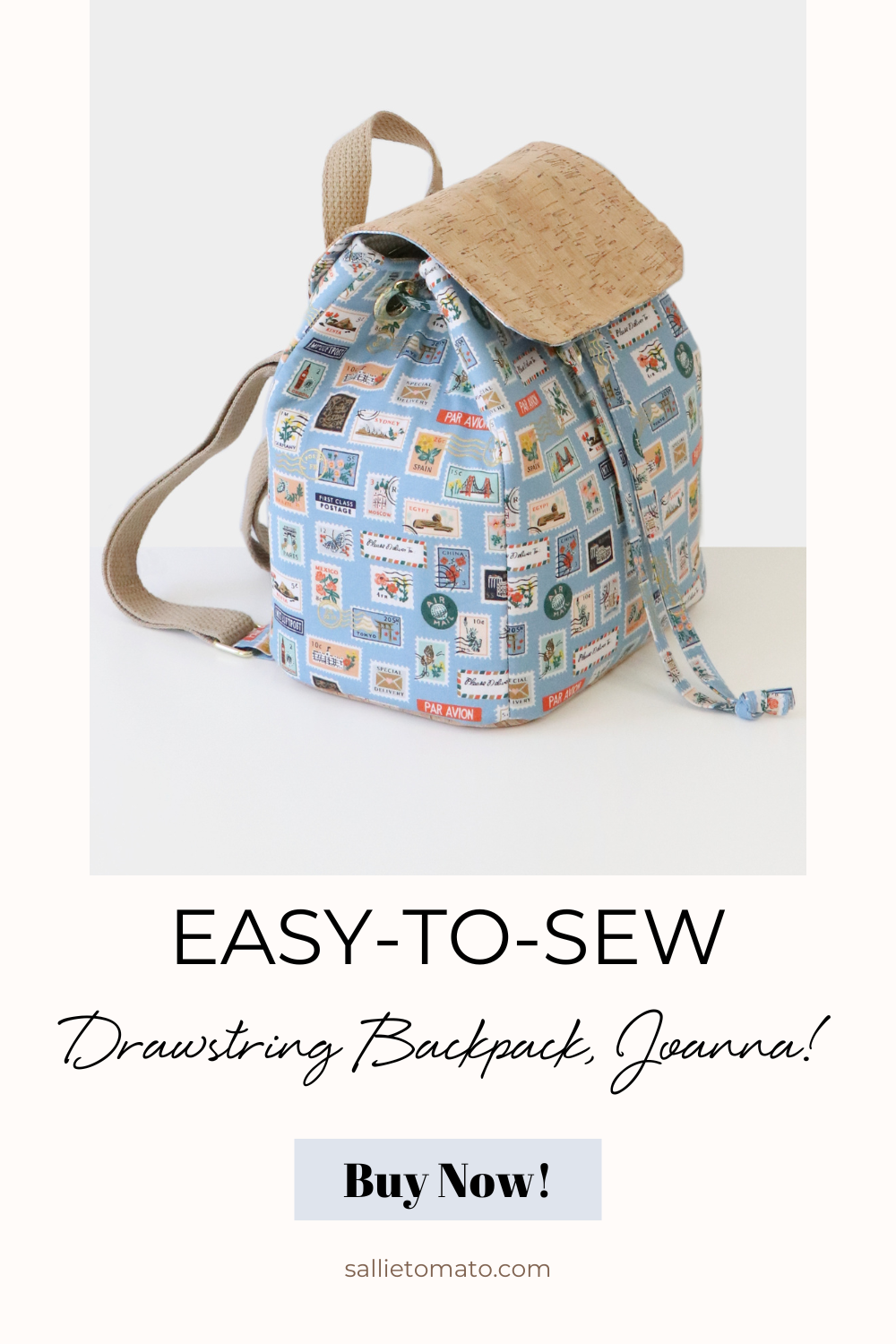 Meet, Joanna: Mini Drawstring Backpack