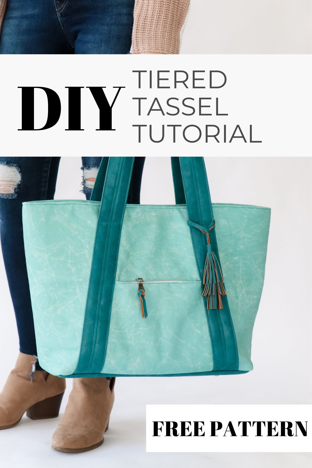 Make Your Own Tiered Tassel Tutorial | No-Sew Bag Accessory!
