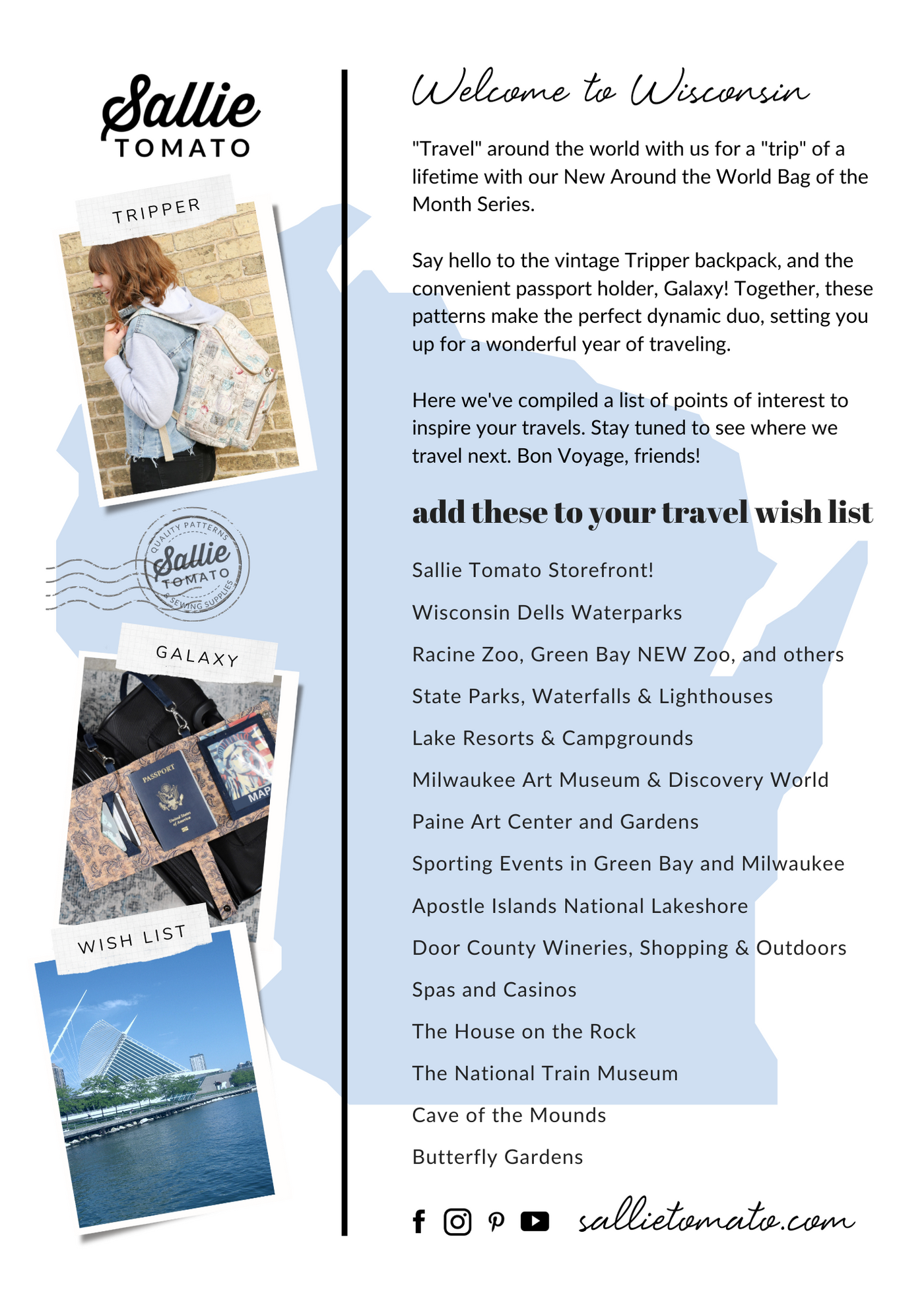 Around the World: Your Travel Itinerary Through Wisconsin!