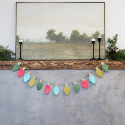 Free! Merry & Bright Garland Instant Download