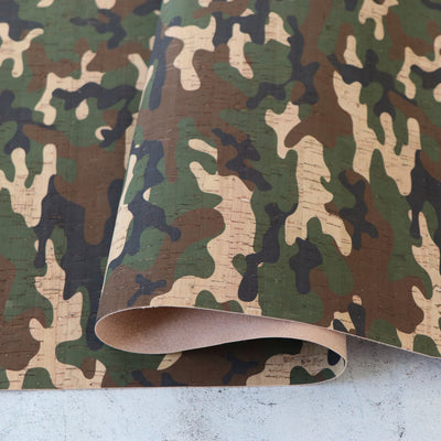 Classic Camo Cork Fabric