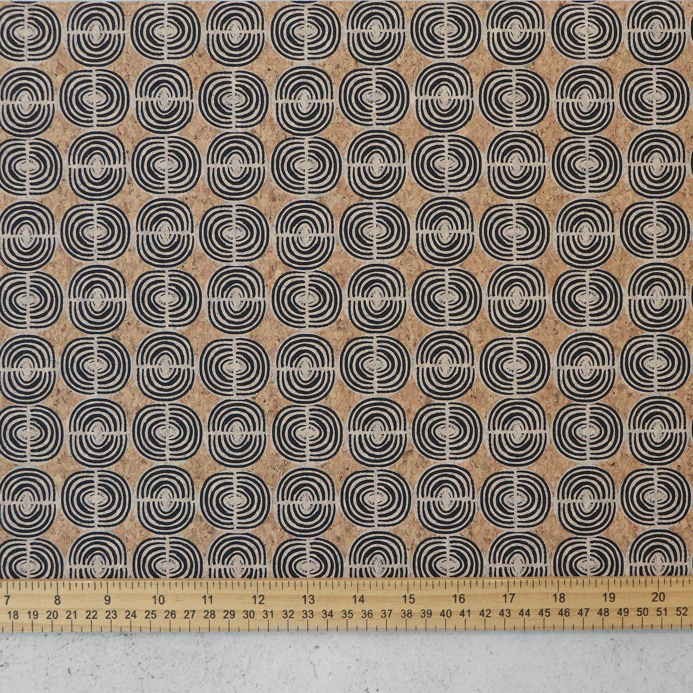 Colleen Annalea Designer Print: Eclipse Cork Fabric