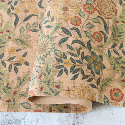 Flourish Garden Cork Fabric