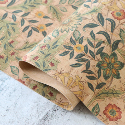 Flourish Garden Cork Fabric