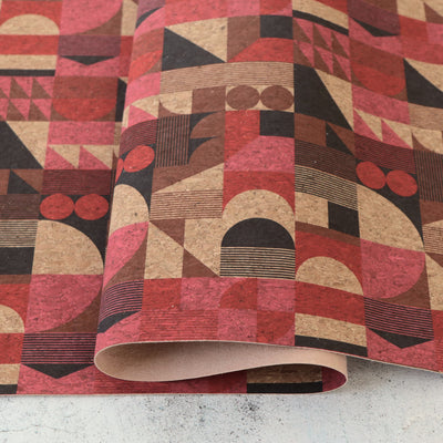 Mid-Century Modern Cork Fabric