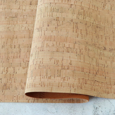 Rustic Natural Cork Fabric 12inch Cuts