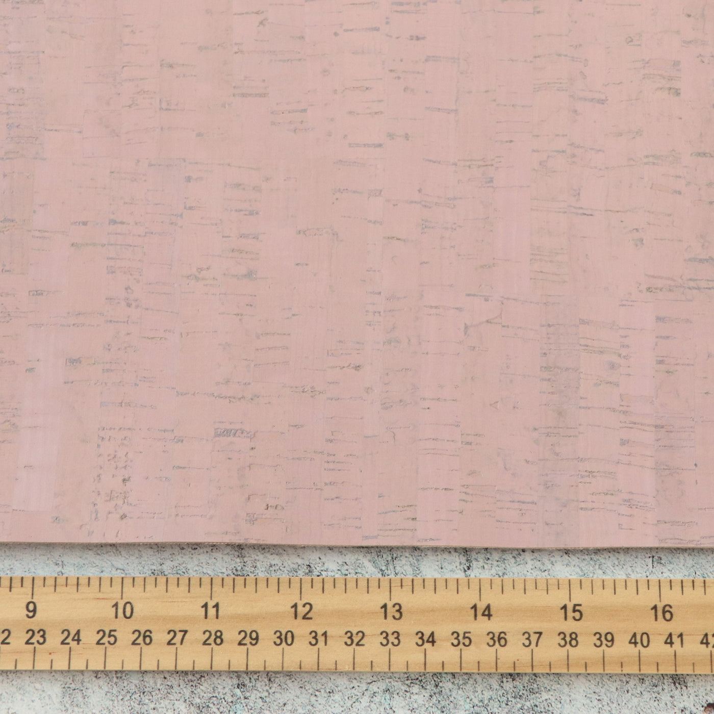 Rustic Rose Cork Fabric 12inch Cuts