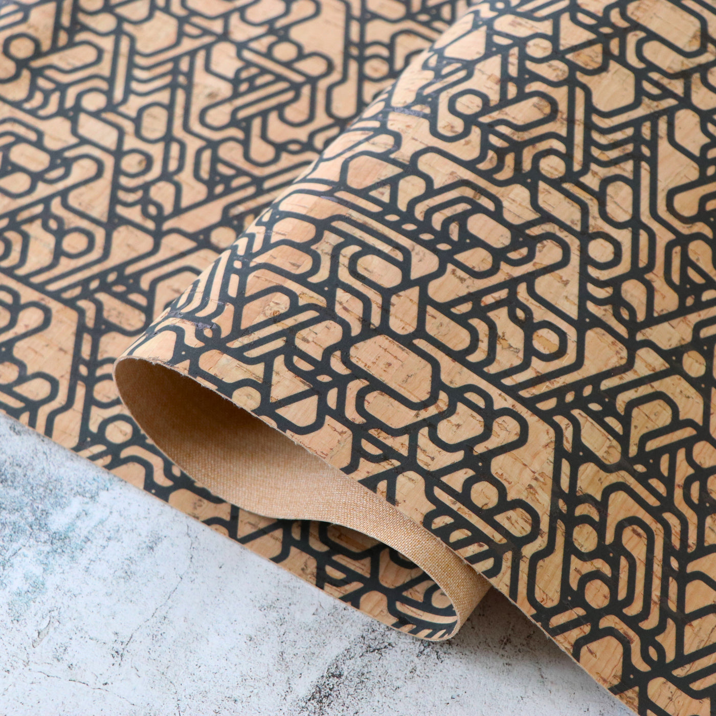 Techno Cork Fabric 12inch Cuts