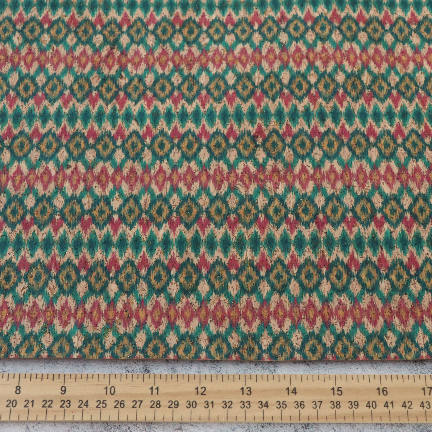 Packaged 1/2 Yard Cuts Limited Edition: Tribal Cork Fabric