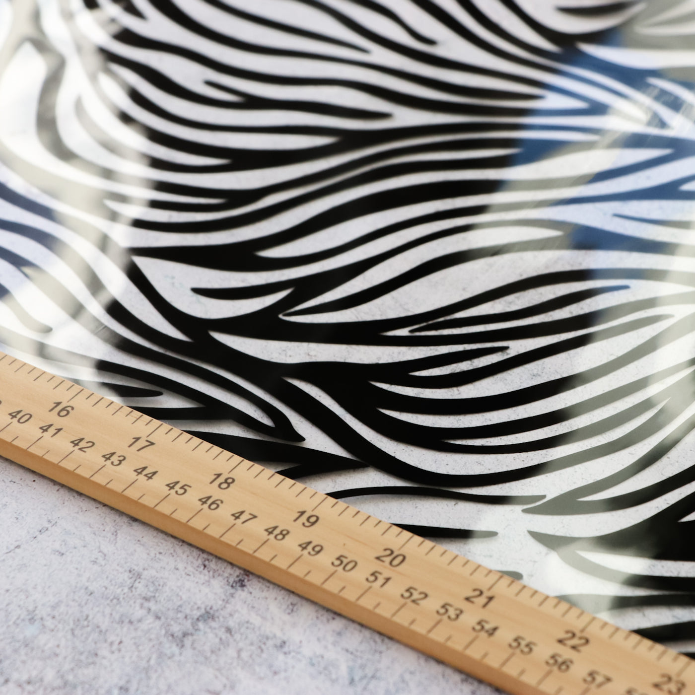 Sticker Zebra print cloth 