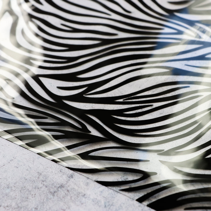 Zebra Print Clear TPU Vinyl – Sallie Tomato