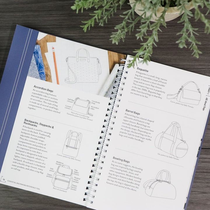 Essential Bag Making Reference Tool Book – Sallie Tomato