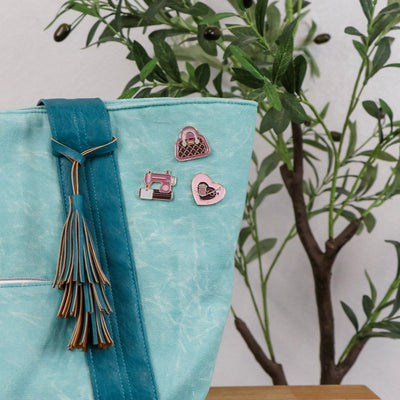 3 Pack Sallie Tomato Enamel Pins