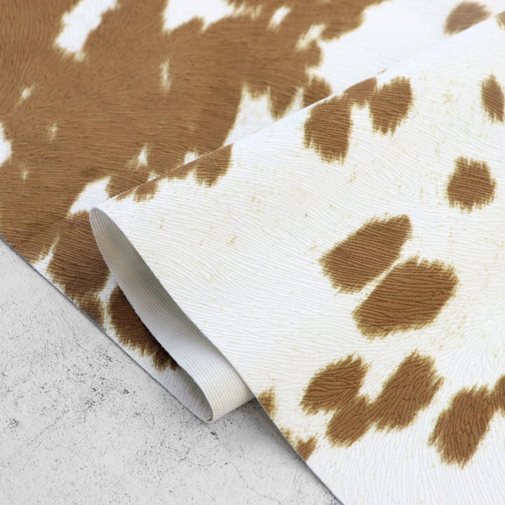 Cow Cream Bronze Faux Fur – Sallie Tomato