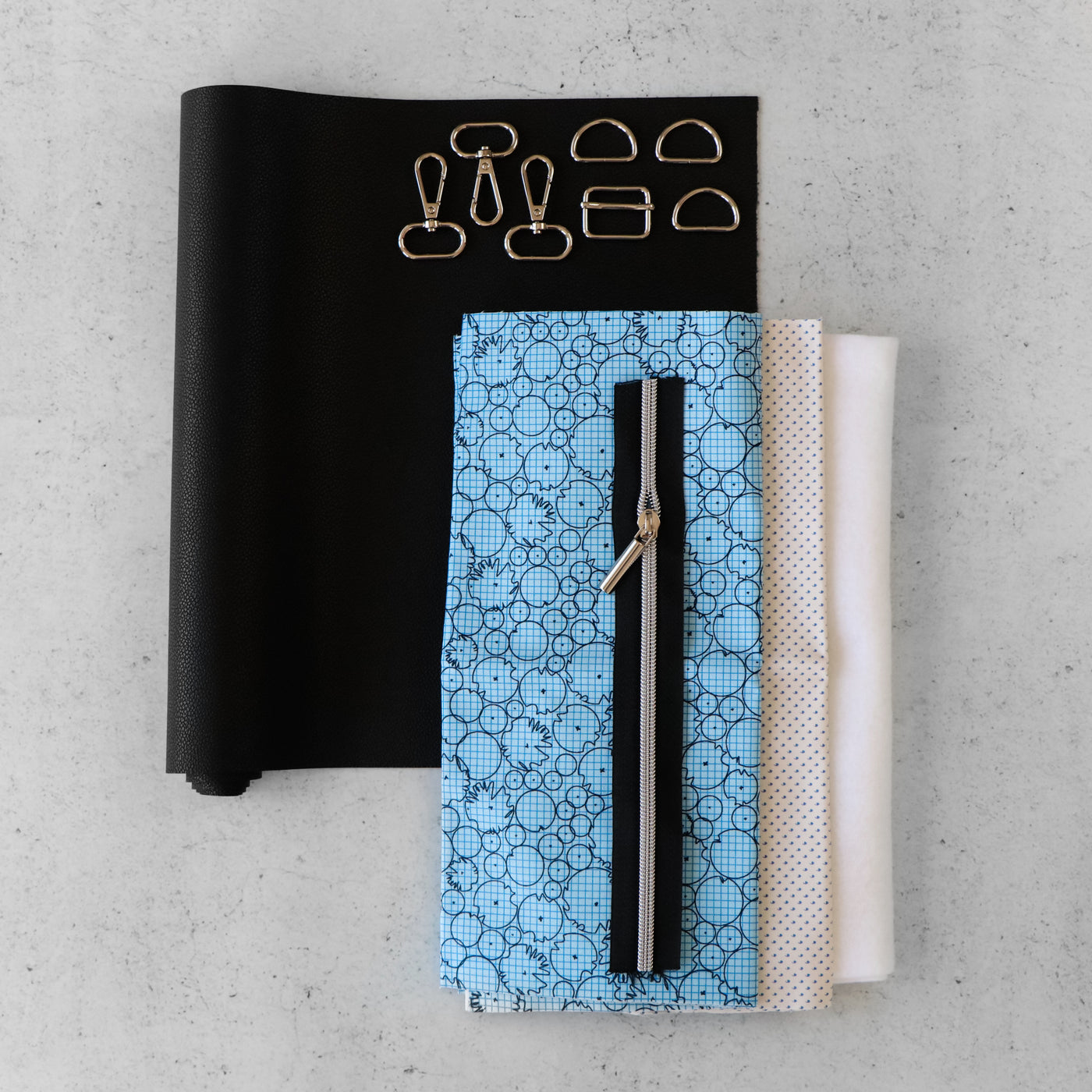 Mes 3: Bolso cruzado plegable - Cómo hacer bolsos: un kit de guía de campo