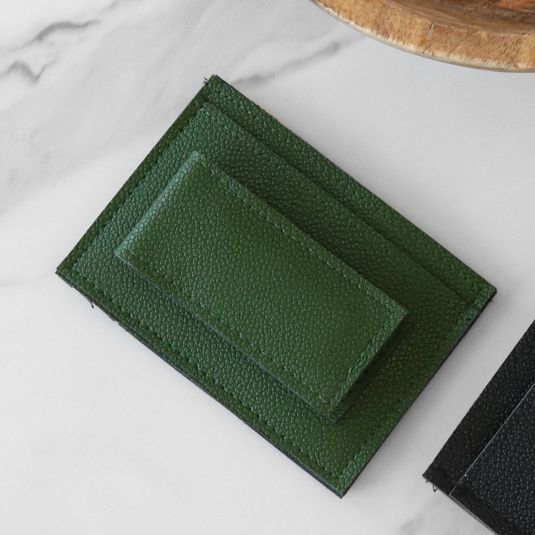 Forest Green Pebble Faux Leather – Sallie Tomato