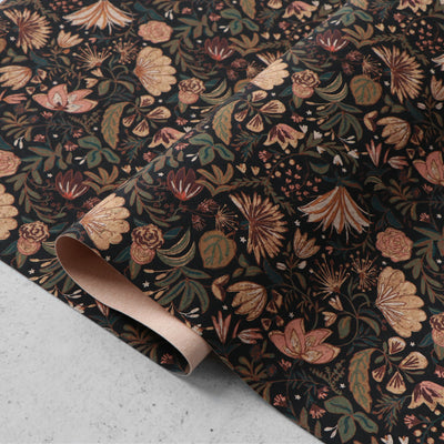 Jessica Rose Designer Print: Highland Blooms Cork Fabric