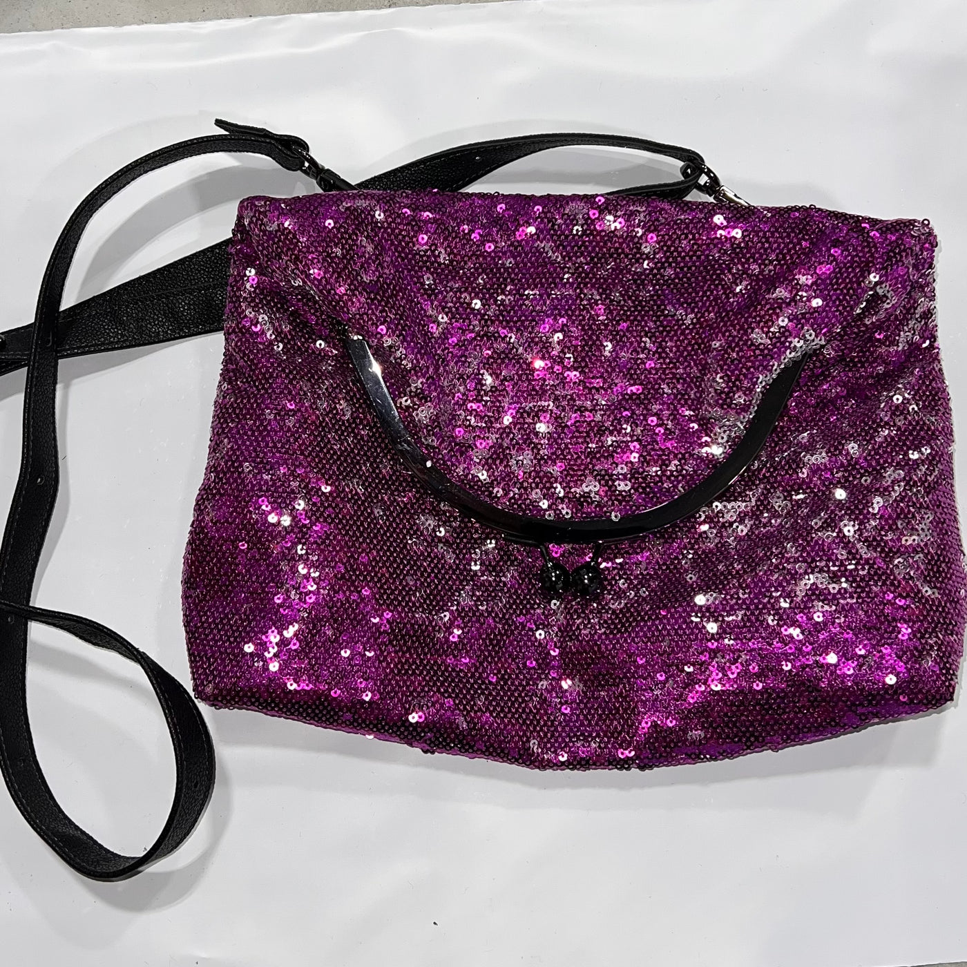 AUCTION- Clara- Purple Sequins