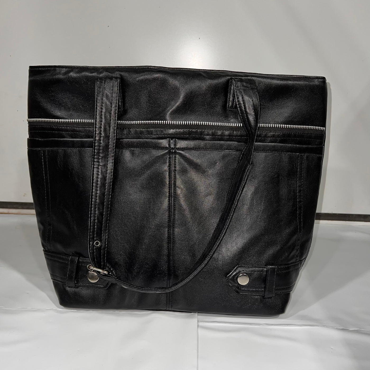 AUCTION- Miranda- Thrifted Leather Jacket