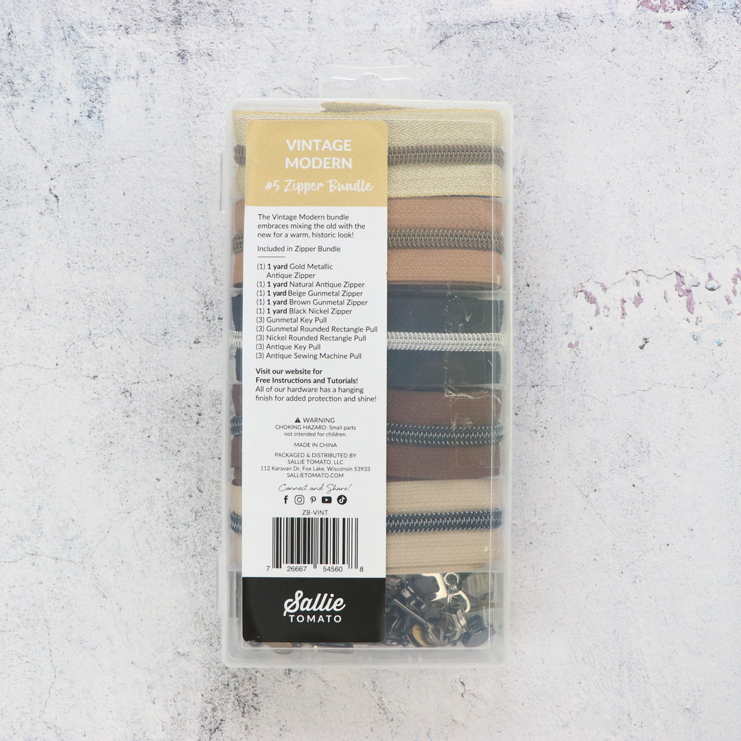 Vintage Modern Zipper Bundle – Sallie Tomato