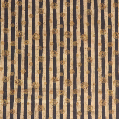 FLAWED - Chic Stripe Cork Fabric