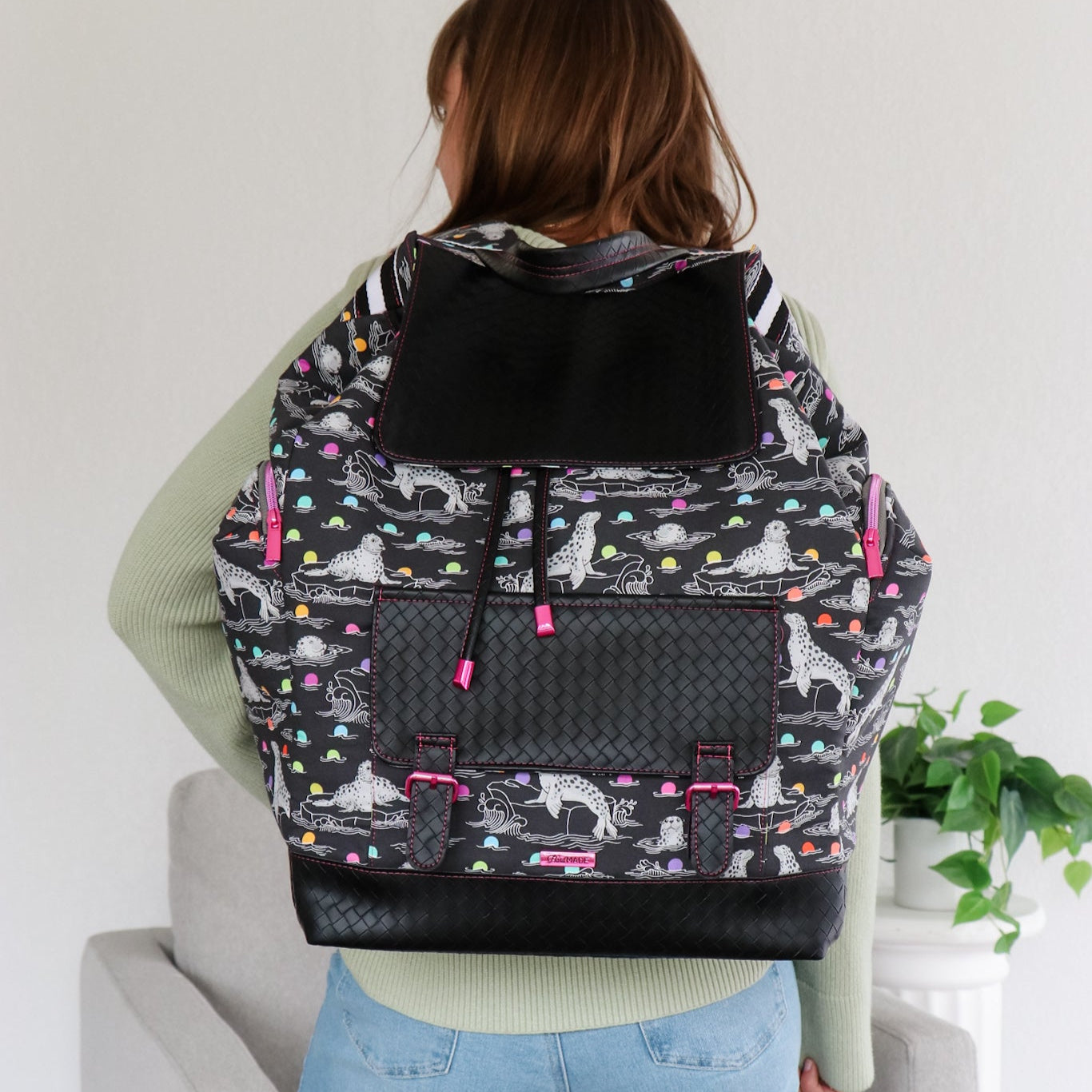 Tula Pink Backpack Instant Download