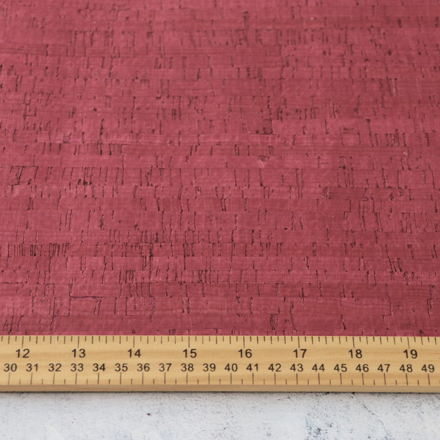 Rustic Tourmaline Cork Fabric 12inch Cut