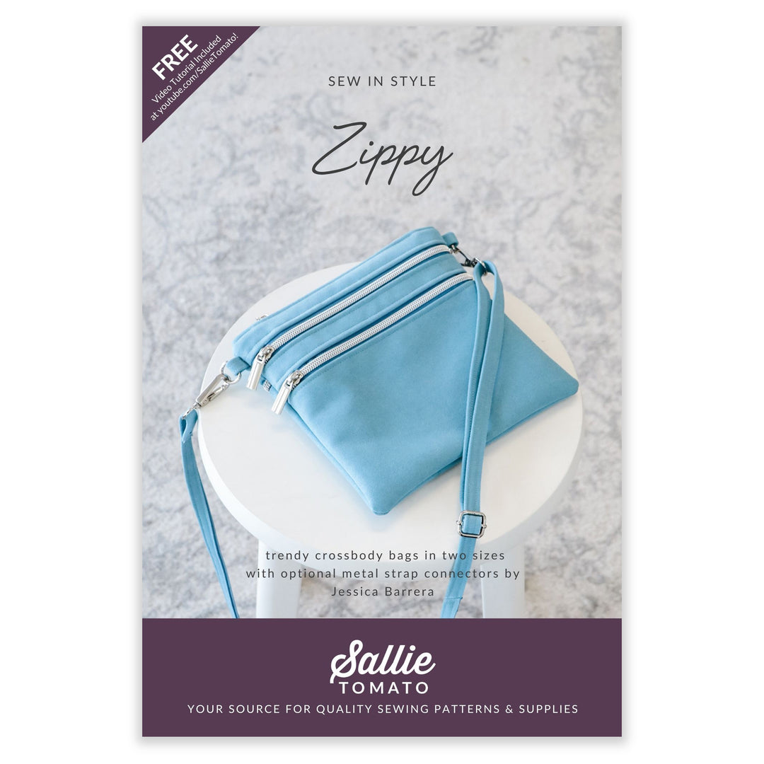 Zippy Bags Paper Pattern – Sallie Tomato