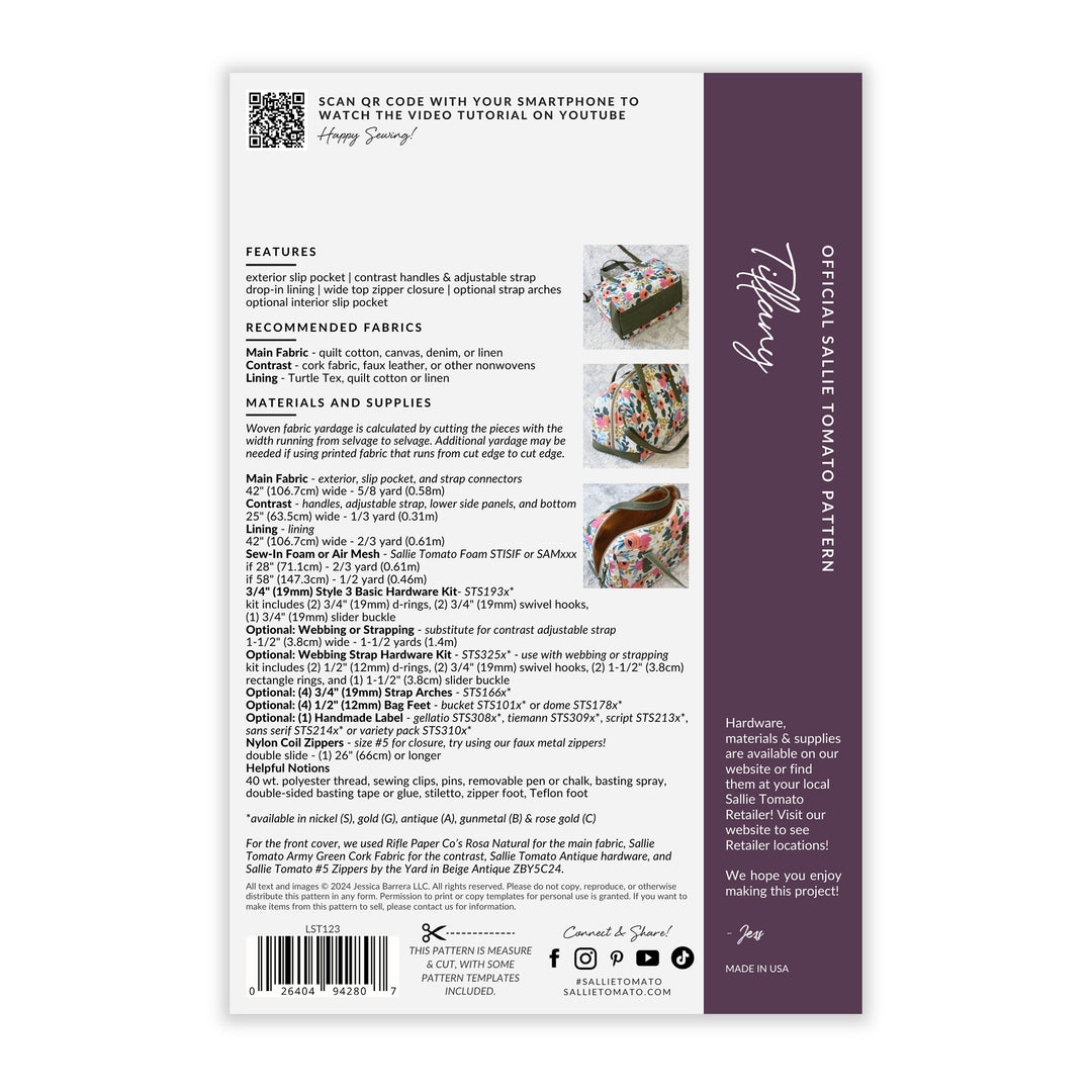 Tiffany Instant Download – Sallie Tomato