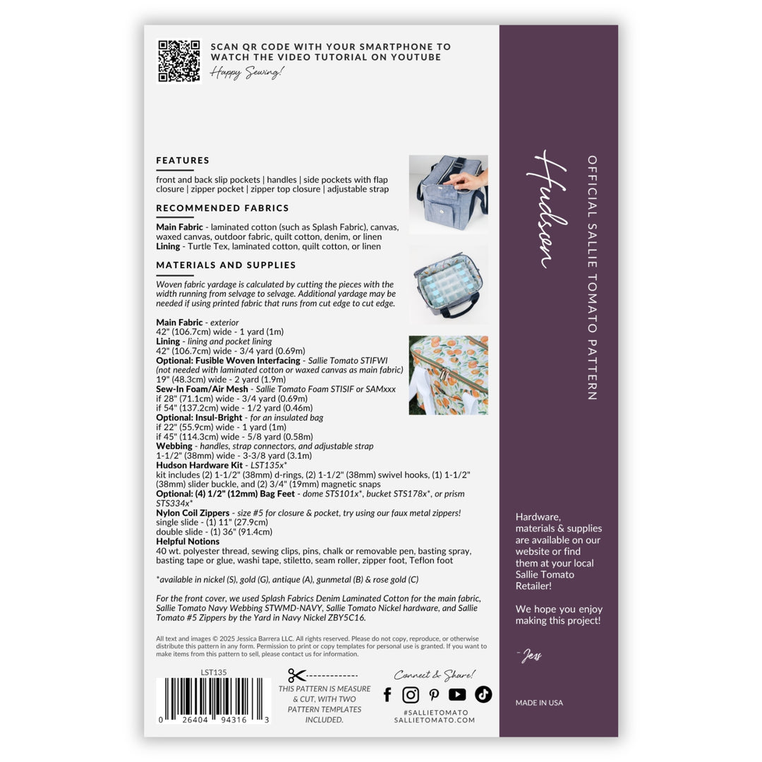 Hudson Instant Download – Sallie Tomato