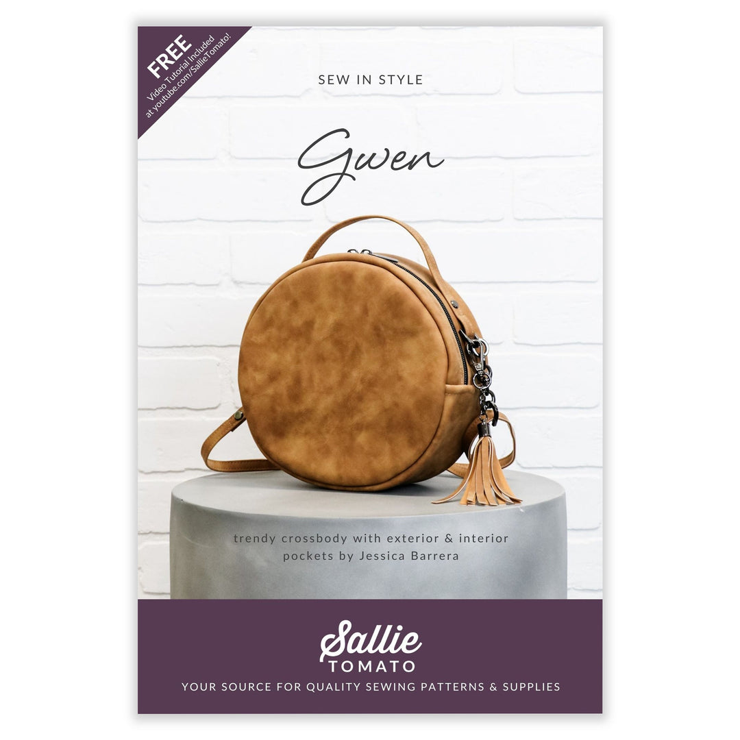 Gwen Crossbody Bag Paper Pattern – Sallie Tomato
