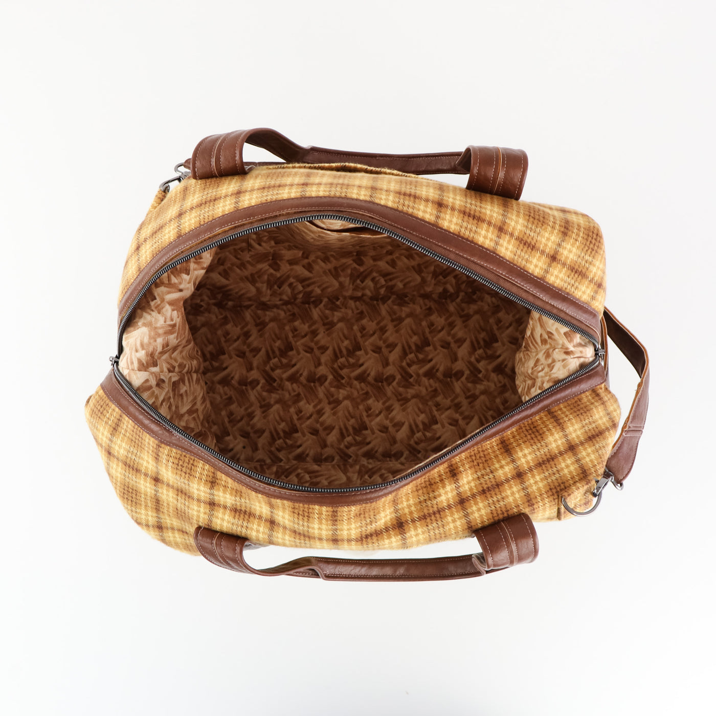 Sample Sale-Casey- Plaid Brown Legacy