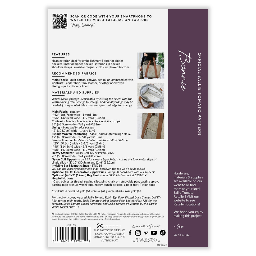 Bonnie Instant Download – Sallie Tomato
